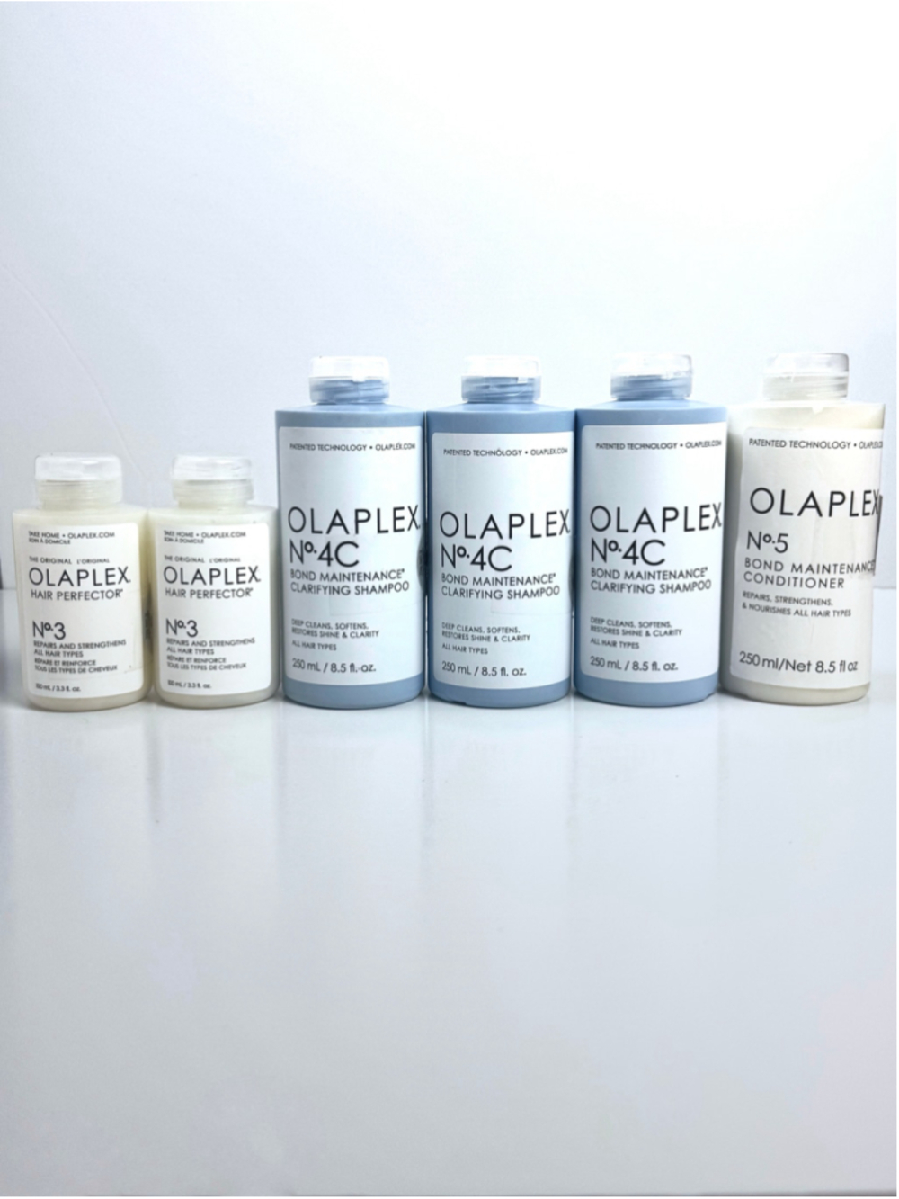 NWT Olaplex Hair Care Bundle No. 3 No. 4C No. 5 Clarify & Repair